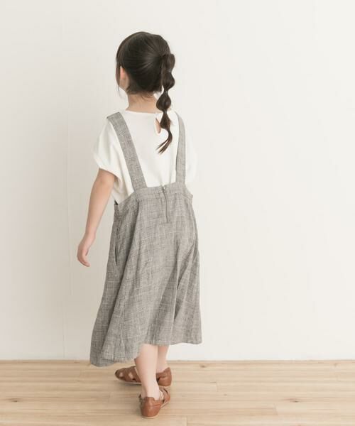URBAN RESEARCH DOORS / アーバンリサーチ ドアーズ ワンピース | 『親子リンク』リネンレーヨンジャンパースカート(KIDS) | 詳細13