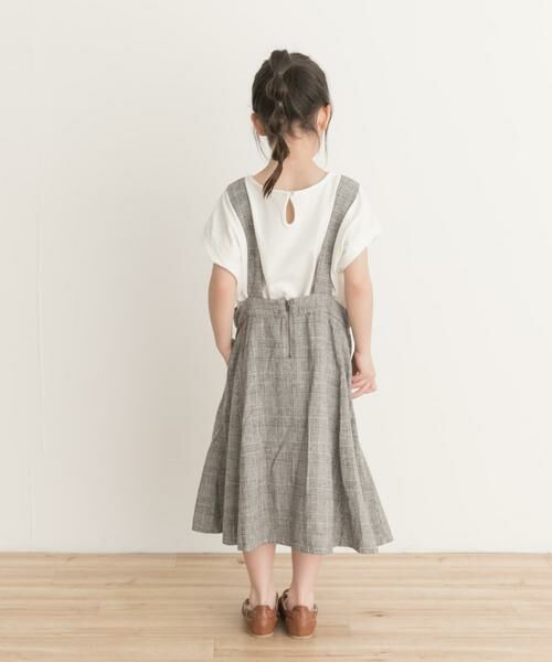 URBAN RESEARCH DOORS / アーバンリサーチ ドアーズ ワンピース | 『親子リンク』リネンレーヨンジャンパースカート(KIDS) | 詳細14
