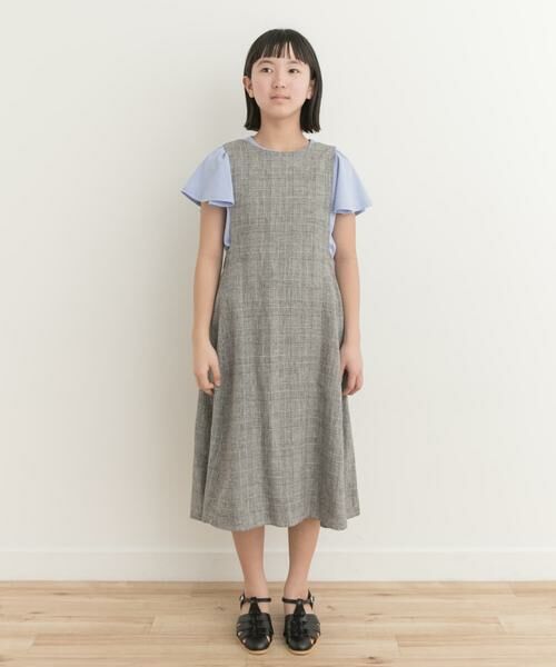 URBAN RESEARCH DOORS / アーバンリサーチ ドアーズ ワンピース | 『親子リンク』リネンレーヨンジャンパースカート(KIDS) | 詳細19