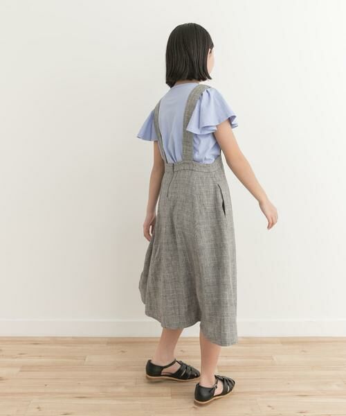 URBAN RESEARCH DOORS / アーバンリサーチ ドアーズ ワンピース | 『親子リンク』リネンレーヨンジャンパースカート(KIDS) | 詳細21