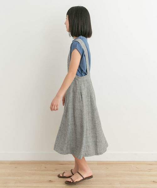 URBAN RESEARCH DOORS / アーバンリサーチ ドアーズ ワンピース | 『親子リンク』リネンレーヨンジャンパースカート(KIDS) | 詳細14