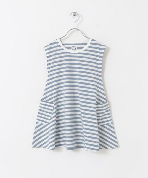 URBAN RESEARCH DOORS / アーバンリサーチ ドアーズ ワンピース | ボーダーフレアワンピース(KIDS) | 詳細12