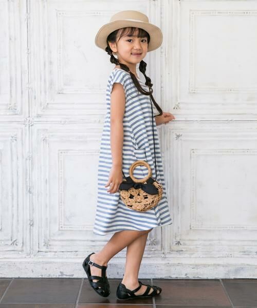 URBAN RESEARCH DOORS / アーバンリサーチ ドアーズ ワンピース | ボーダーフレアワンピース(KIDS) | 詳細3