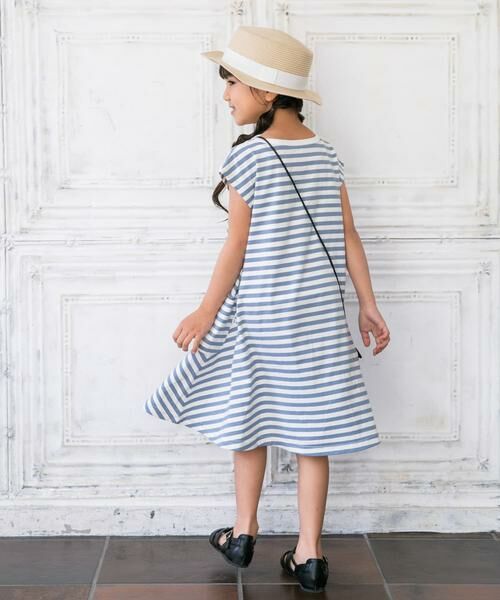 URBAN RESEARCH DOORS / アーバンリサーチ ドアーズ ワンピース | ボーダーフレアワンピース(KIDS) | 詳細5