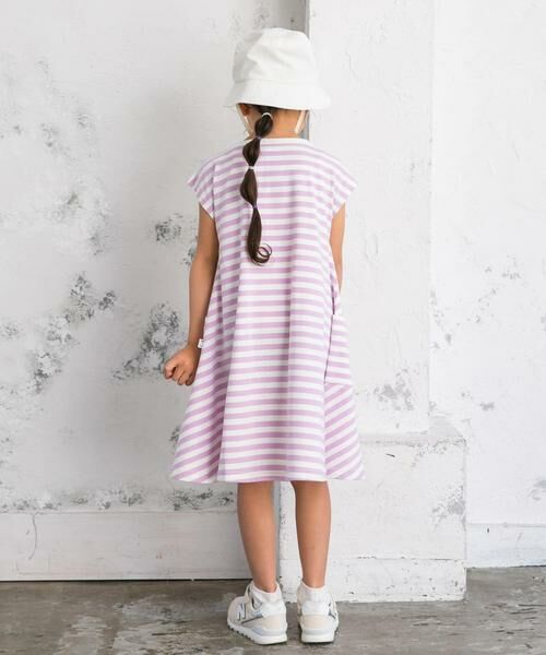 URBAN RESEARCH DOORS / アーバンリサーチ ドアーズ ワンピース | ボーダーフレアワンピース(KIDS) | 詳細27