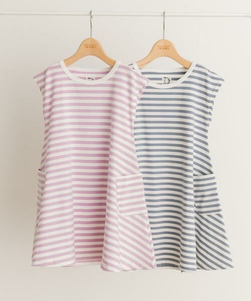 URBAN RESEARCH DOORS / アーバンリサーチ ドアーズ ワンピース | ボーダーフレアワンピース(KIDS) | 詳細30