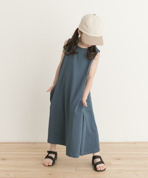 URBAN RESEARCH DOORS / アーバンリサーチ ドアーズ ワンピース | ノースリーブフレアワンピース(KIDS) | 詳細24