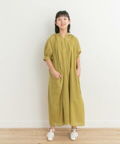 URBAN RESEARCH DOORS / アーバンリサーチ ドアーズ ワンピース | 『親子リンク』コットンボイルカフタンワンピース(KIDS)