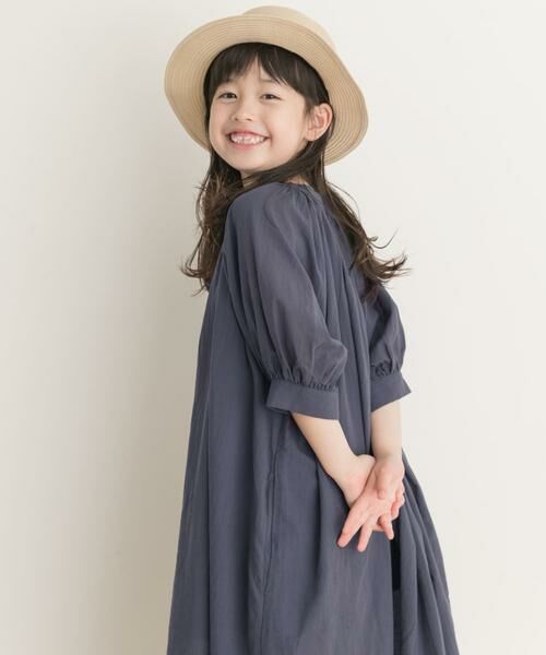 URBAN RESEARCH DOORS / アーバンリサーチ ドアーズ ワンピース | 『親子リンク』コットンボイルカフタンワンピース(KIDS) | 詳細29