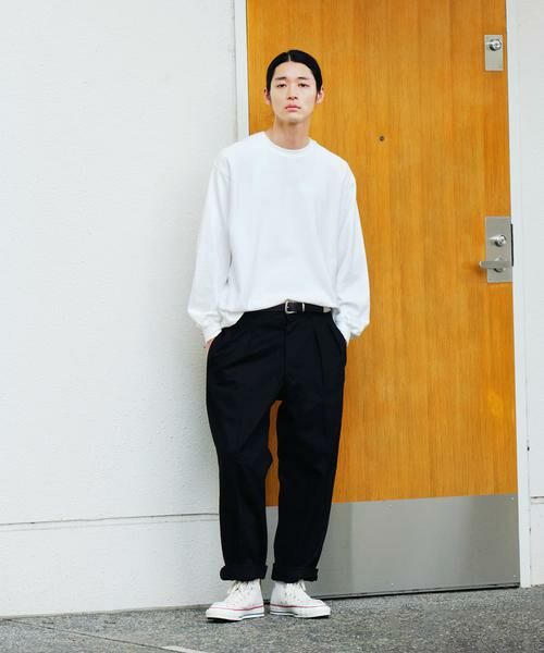 URBAN RESEARCH DOORS / アーバンリサーチ ドアーズ Tシャツ | Mini Lining Long-Sleeve T-Shirts | 詳細27