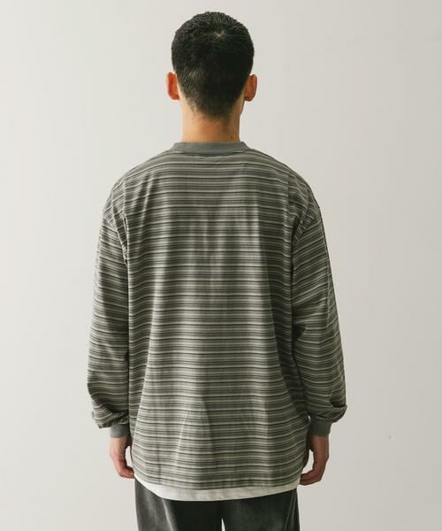 URBAN RESEARCH DOORS / アーバンリサーチ ドアーズ Tシャツ | マルチボーダーロングスリーブ Tシャツ | 詳細14