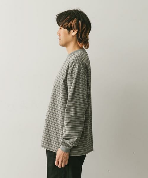 URBAN RESEARCH DOORS / アーバンリサーチ ドアーズ Tシャツ | マルチボーダーロングスリーブ Tシャツ | 詳細16