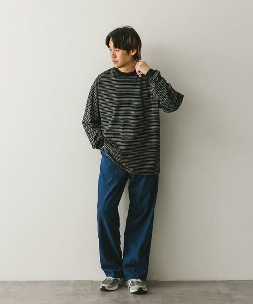 URBAN RESEARCH DOORS / アーバンリサーチ ドアーズ Tシャツ | マルチボーダーロングスリーブ Tシャツ | 詳細29