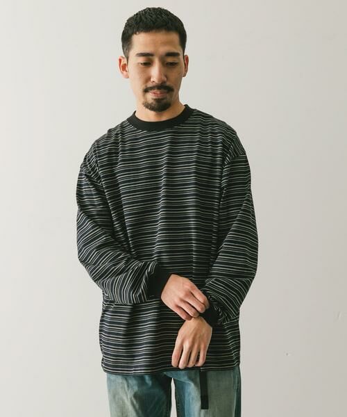 URBAN RESEARCH DOORS / アーバンリサーチ ドアーズ Tシャツ | マルチボーダーロングスリーブ Tシャツ | 詳細22