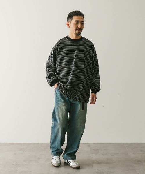 URBAN RESEARCH DOORS / アーバンリサーチ ドアーズ Tシャツ | マルチボーダーロングスリーブ Tシャツ | 詳細23