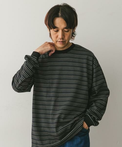 URBAN RESEARCH DOORS / アーバンリサーチ ドアーズ Tシャツ | マルチボーダーロングスリーブ Tシャツ | 詳細25