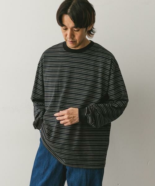 URBAN RESEARCH DOORS / アーバンリサーチ ドアーズ Tシャツ | マルチボーダーロングスリーブ Tシャツ | 詳細26