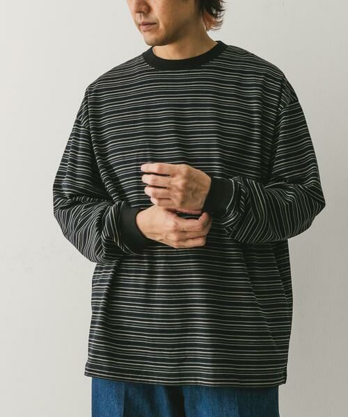 URBAN RESEARCH DOORS / アーバンリサーチ ドアーズ Tシャツ | マルチボーダーロングスリーブ Tシャツ | 詳細27