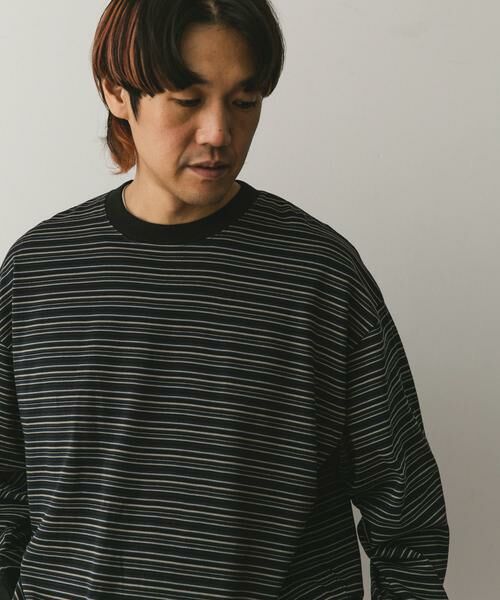 URBAN RESEARCH DOORS / アーバンリサーチ ドアーズ Tシャツ | マルチボーダーロングスリーブ Tシャツ | 詳細28