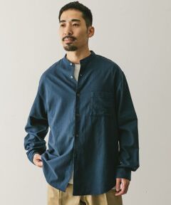 URBAN RESEARCH DOORS / アーバンリサーチ ドアーズ シャツ・ブラウス | ビエラバンドカラーシャツ