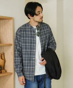 URBAN RESEARCH DOORS / アーバンリサーチ ドアーズ シャツ・ブラウス | ビエラバンドカラーシャツ