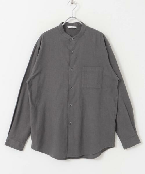 URBAN RESEARCH DOORS / アーバンリサーチ ドアーズ シャツ・ブラウス | ビエラバンドカラーシャツ | 詳細8