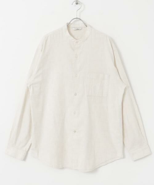 URBAN RESEARCH DOORS / アーバンリサーチ ドアーズ シャツ・ブラウス | ビエラバンドカラーシャツ | 詳細23