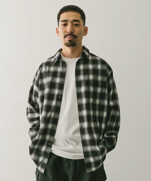 URBAN RESEARCH DOORS / アーバンリサーチ ドアーズ シャツ・ブラウス | 『吸水速乾』セオアルファオンブレチェックシャツ | 詳細1