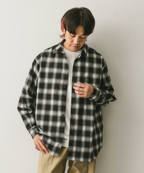 URBAN RESEARCH DOORS / アーバンリサーチ ドアーズ シャツ・ブラウス | 『吸水速乾』セオアルファオンブレチェックシャツ | 詳細11