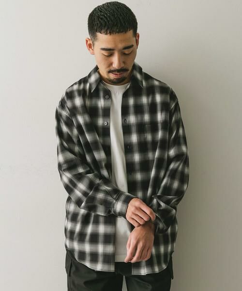 URBAN RESEARCH DOORS / アーバンリサーチ ドアーズ シャツ・ブラウス | 『吸水速乾』セオアルファオンブレチェックシャツ | 詳細4