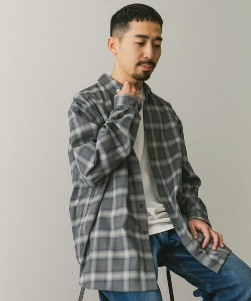 URBAN RESEARCH DOORS / アーバンリサーチ ドアーズ シャツ・ブラウス | 『吸水速乾』セオアルファオンブレチェックシャツ | 詳細29