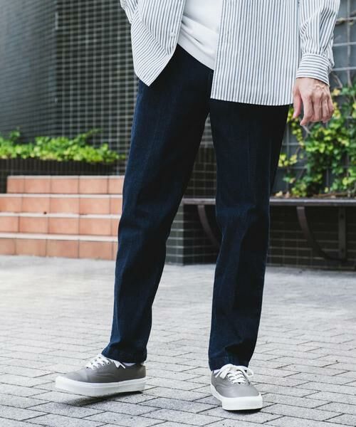 URBAN RESEARCH DOORS / アーバンリサーチ ドアーズ デニムパンツ | デニムテーパードトラウザー | 詳細1