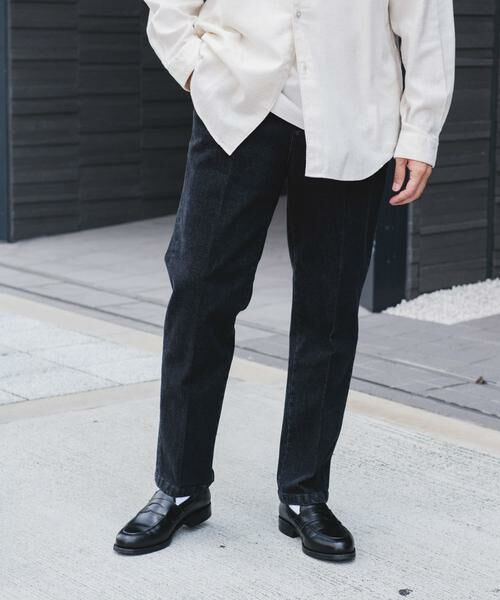 URBAN RESEARCH DOORS / アーバンリサーチ ドアーズ デニムパンツ | デニムテーパードトラウザー | 詳細15