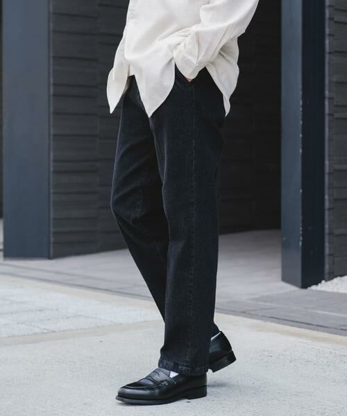 URBAN RESEARCH DOORS / アーバンリサーチ ドアーズ デニムパンツ | デニムテーパードトラウザー | 詳細17