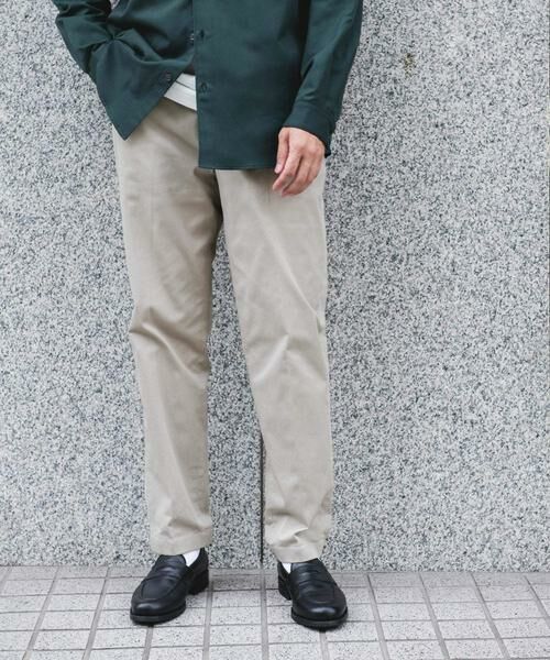 URBAN RESEARCH DOORS / アーバンリサーチ ドアーズ その他パンツ | チノテーパードトラウザー(ベージュ系その他)