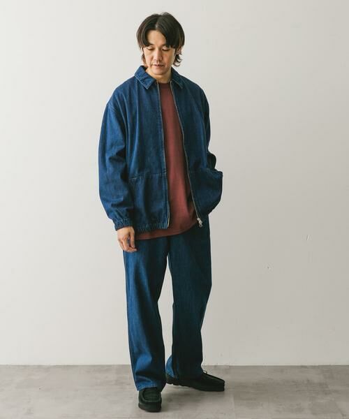 URBAN RESEARCH DOORS / アーバンリサーチ ドアーズ Gジャン・デニムジャケット | Denim Zip Blouson | 詳細14