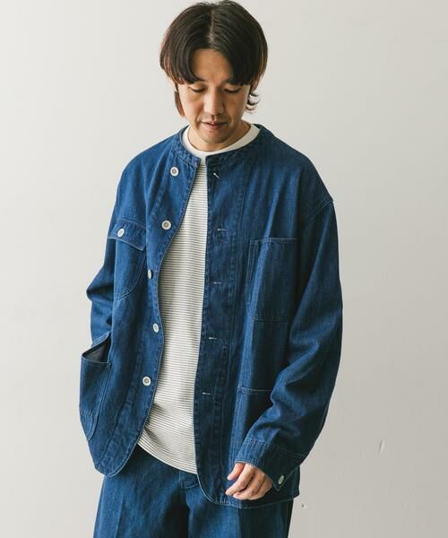 URBAN RESEARCH DOORS / アーバンリサーチ ドアーズ Gジャン・デニムジャケット | Denim Chore Jacket | 詳細10