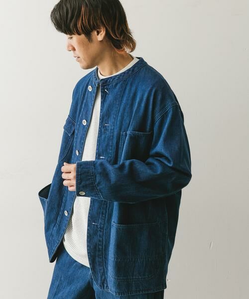 URBAN RESEARCH DOORS / アーバンリサーチ ドアーズ Gジャン・デニムジャケット | Denim Chore Jacket | 詳細12