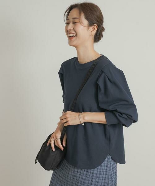 URBAN RESEARCH DOORS / アーバンリサーチ ドアーズ Tシャツ | Mini Lining Pullover | 詳細2