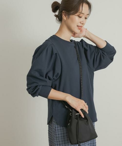 URBAN RESEARCH DOORS / アーバンリサーチ ドアーズ Tシャツ | Mini Lining Pullover | 詳細4