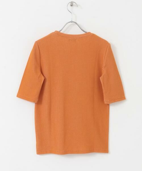 URBAN RESEARCH DOORS / アーバンリサーチ ドアーズ Tシャツ | 配色リブ5分袖プルオーバー | 詳細15