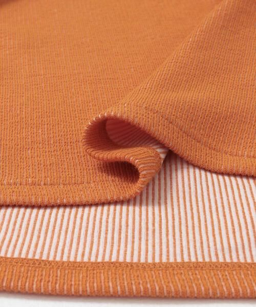 URBAN RESEARCH DOORS / アーバンリサーチ ドアーズ Tシャツ | 配色リブ5分袖プルオーバー | 詳細16