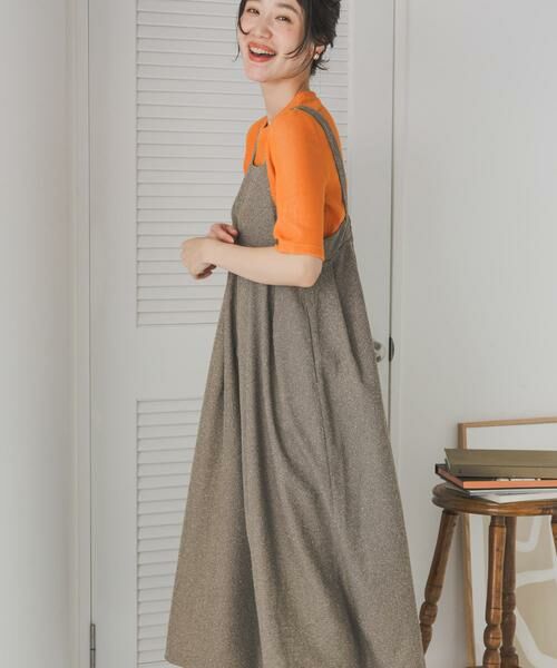 URBAN RESEARCH DOORS / アーバンリサーチ ドアーズ Tシャツ | 配色リブ5分袖プルオーバー | 詳細3