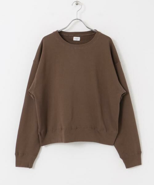 URBAN RESEARCH DOORS / アーバンリサーチ ドアーズ スウェット | 『UR GREEN』コンパクトスウェットプルオーバー | 詳細10