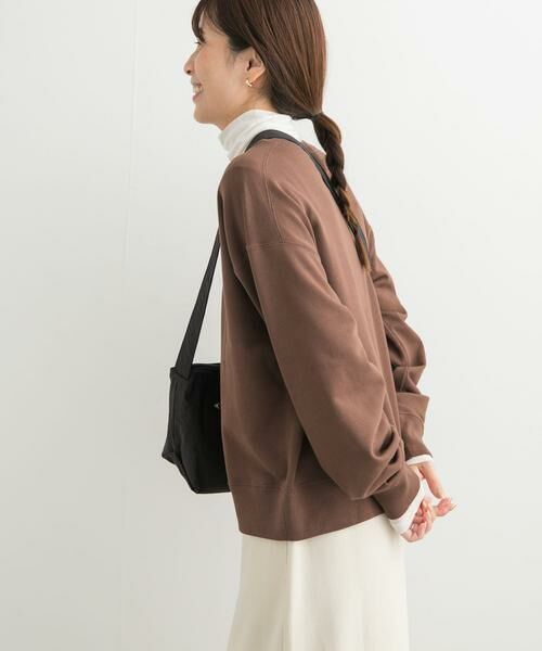 URBAN RESEARCH DOORS / アーバンリサーチ ドアーズ スウェット | 『UR GREEN』コンパクトスウェットプルオーバー | 詳細2