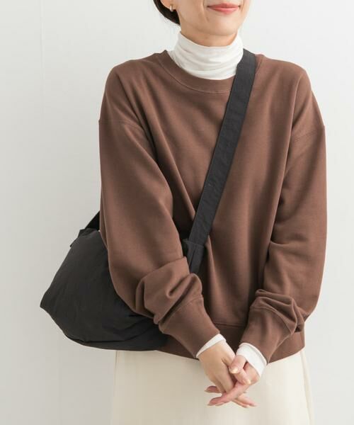 URBAN RESEARCH DOORS / アーバンリサーチ ドアーズ スウェット | 『UR GREEN』コンパクトスウェットプルオーバー | 詳細6