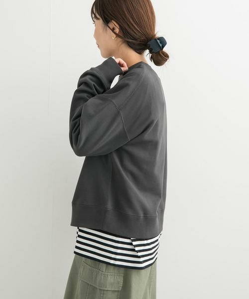 URBAN RESEARCH DOORS / アーバンリサーチ ドアーズ スウェット | 『UR GREEN』コンパクトスウェットプルオーバー | 詳細15