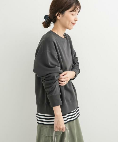 URBAN RESEARCH DOORS / アーバンリサーチ ドアーズ スウェット | 『UR GREEN』コンパクトスウェットプルオーバー | 詳細17