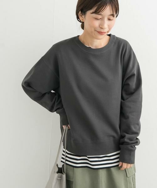 URBAN RESEARCH DOORS / アーバンリサーチ ドアーズ スウェット | 『UR GREEN』コンパクトスウェットプルオーバー | 詳細18