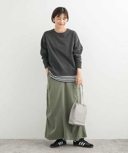 URBAN RESEARCH DOORS / アーバンリサーチ ドアーズ スウェット | 『UR GREEN』コンパクトスウェットプルオーバー | 詳細19